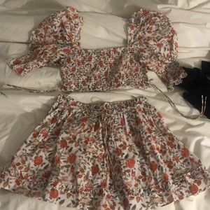Playa Lucila matching set size Small, worn once